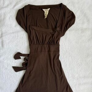 beautiful boho fairy fitted babydoll blouse with tie back to make as tight